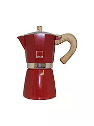 GNALI & ZANI | Cafetière italienne Venezia 6 tasses grise | Rouge