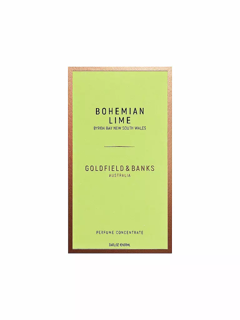 GOLDFIELD&BANKS | Bohemian Lime Eau de Parfum 100ml | 