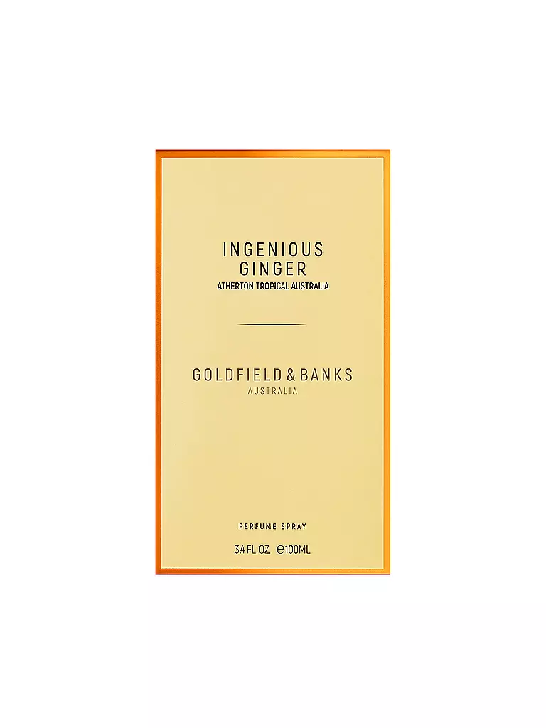 GOLDFIELD&BANKS | Ingeniour Ginger Eau de Parfum 100ml | Aucune couleur