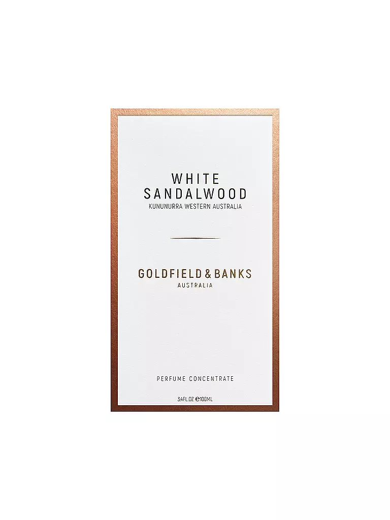 GOLDFIELD&BANKS | White Sandalwood Eau de Parfum 100ml | 