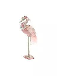 GOODWILL | Figurine décorative Paradise Crane 62cm rose/bleu | Rose