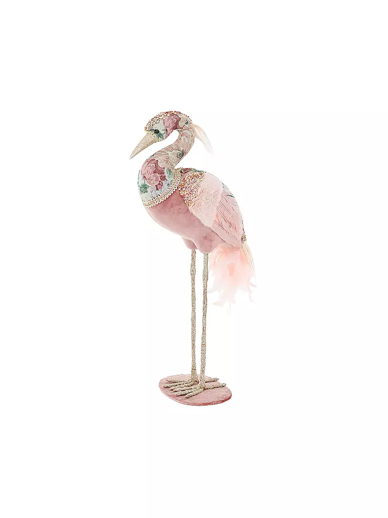 GOODWILL | Figurine décorative Paradise Crane 62cm rose/bleu | rosa
