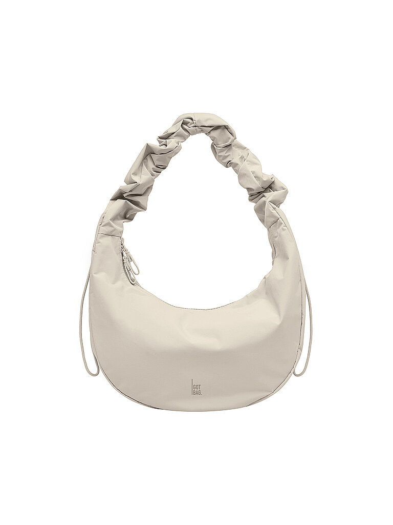 Sac - Sac bandoulière MOON BAG RUFFLE beige