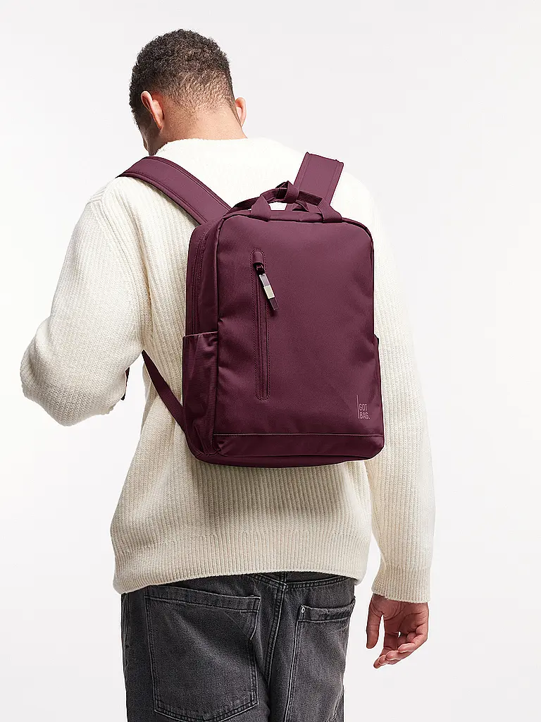 GOT BAG | Rucksack DAYPACK 2.0 MONOCHROME | Rouge foncé