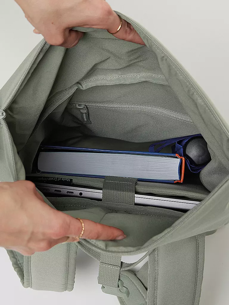 GOT BAG | Rucksack ROLLTOP EASY SMALL | hellgrün