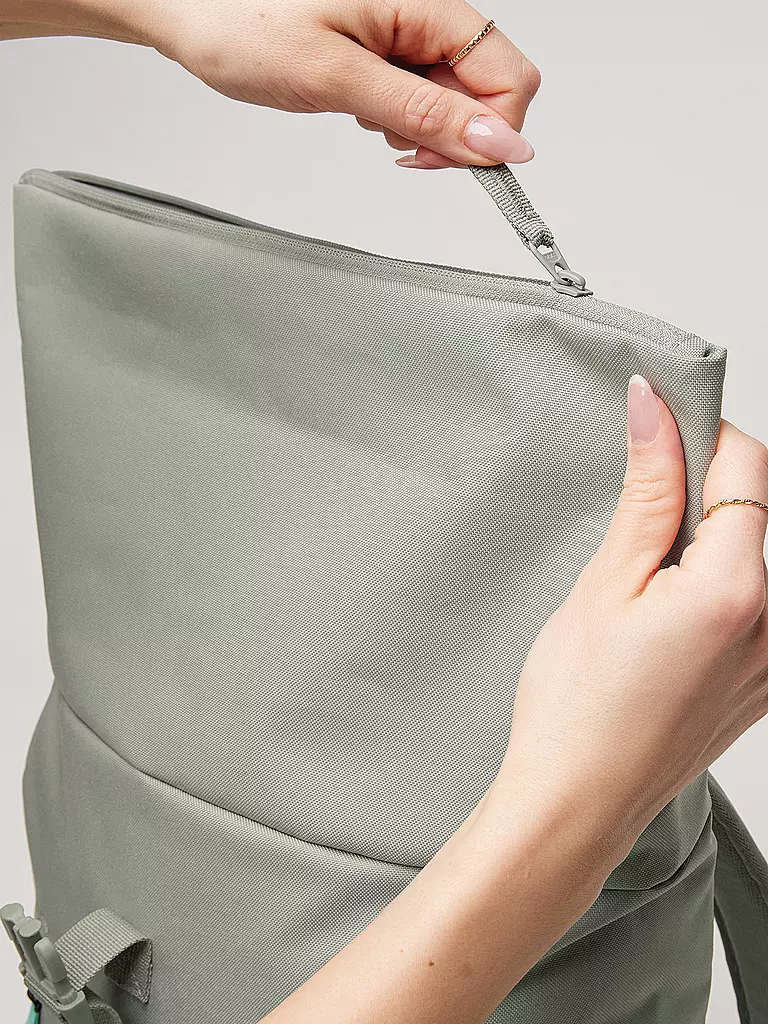GOT BAG | Rucksack ROLLTOP EASY SMALL | hellgrün