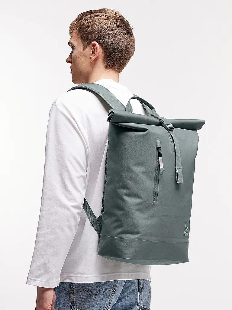 GOT BAG | Rucksack ROLLTOP LITE 2.0 MONOCHROME | Gris