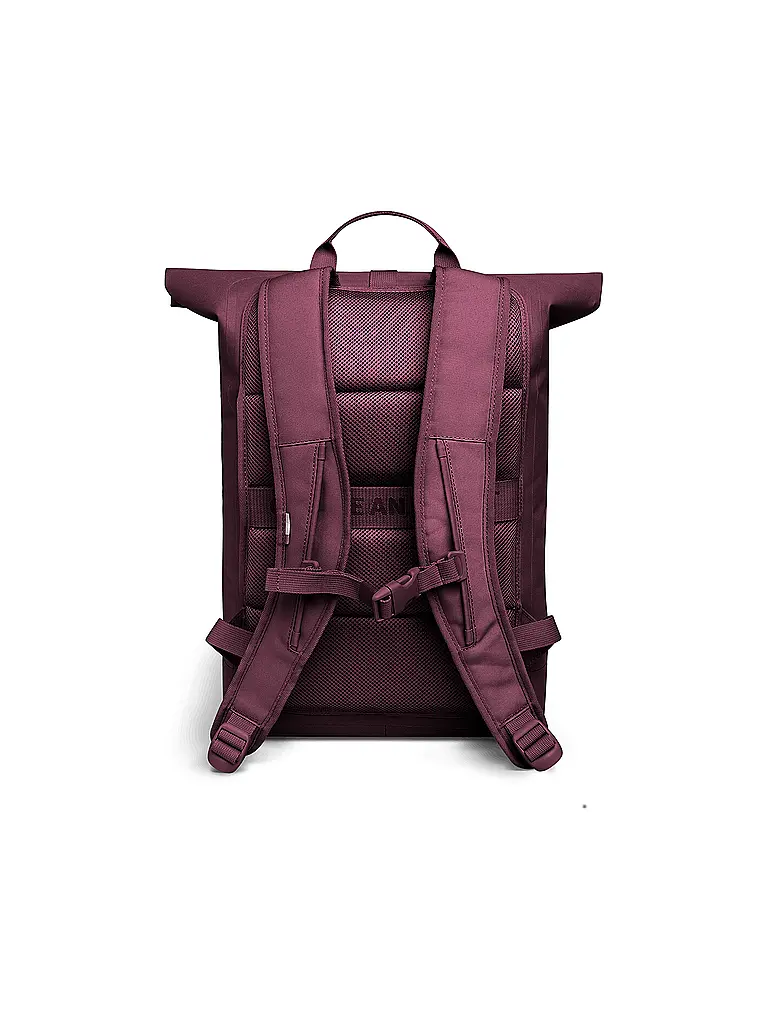 GOT BAG | Rucksack ROLLTOP LITE 2.0 MONOCHROME | Rouge foncé