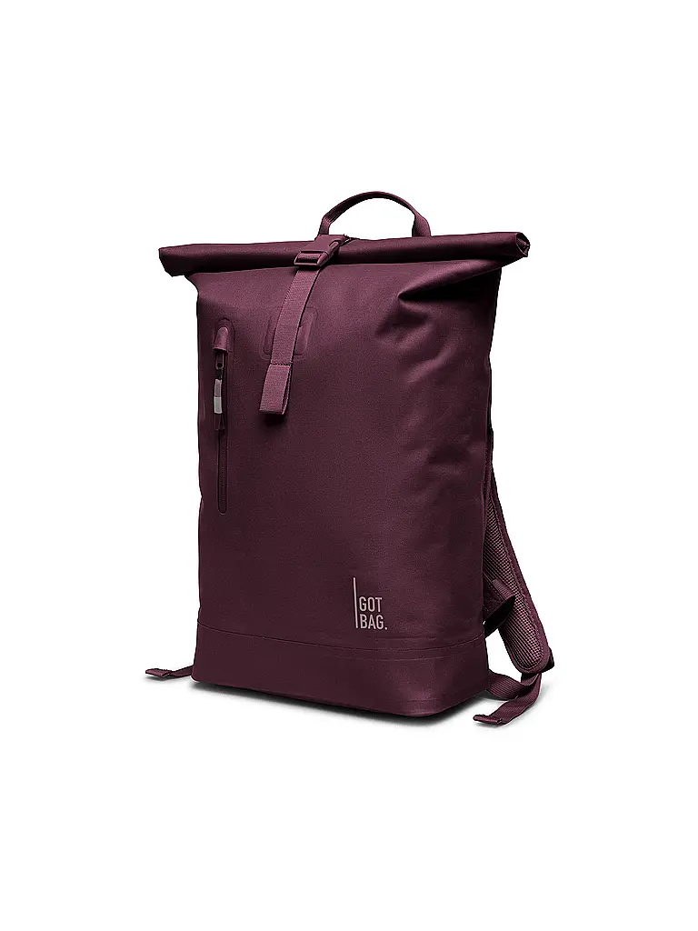 GOT BAG | Rucksack ROLLTOP LITE 2.0 MONOCHROME | Rouge foncé