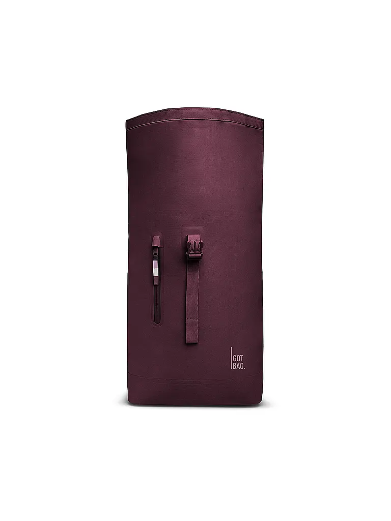 GOT BAG | Rucksack ROLLTOP LITE 2.0 MONOCHROME | Rouge foncé