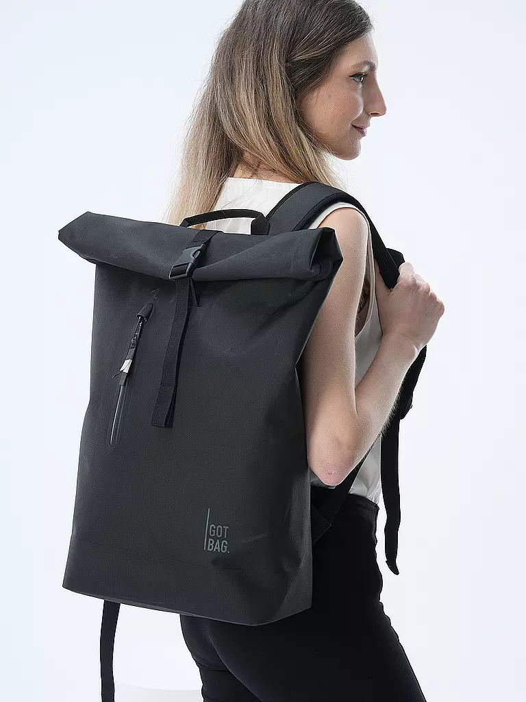 GOT BAG | Rucksack ROLLTOP LITE 2.0 | Noir