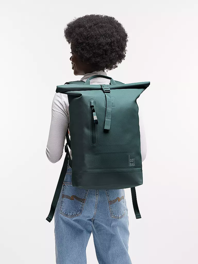 GOT BAG | Sac à dos ROLLTOP LITE 2.0 MONOCHROME | Pétrole