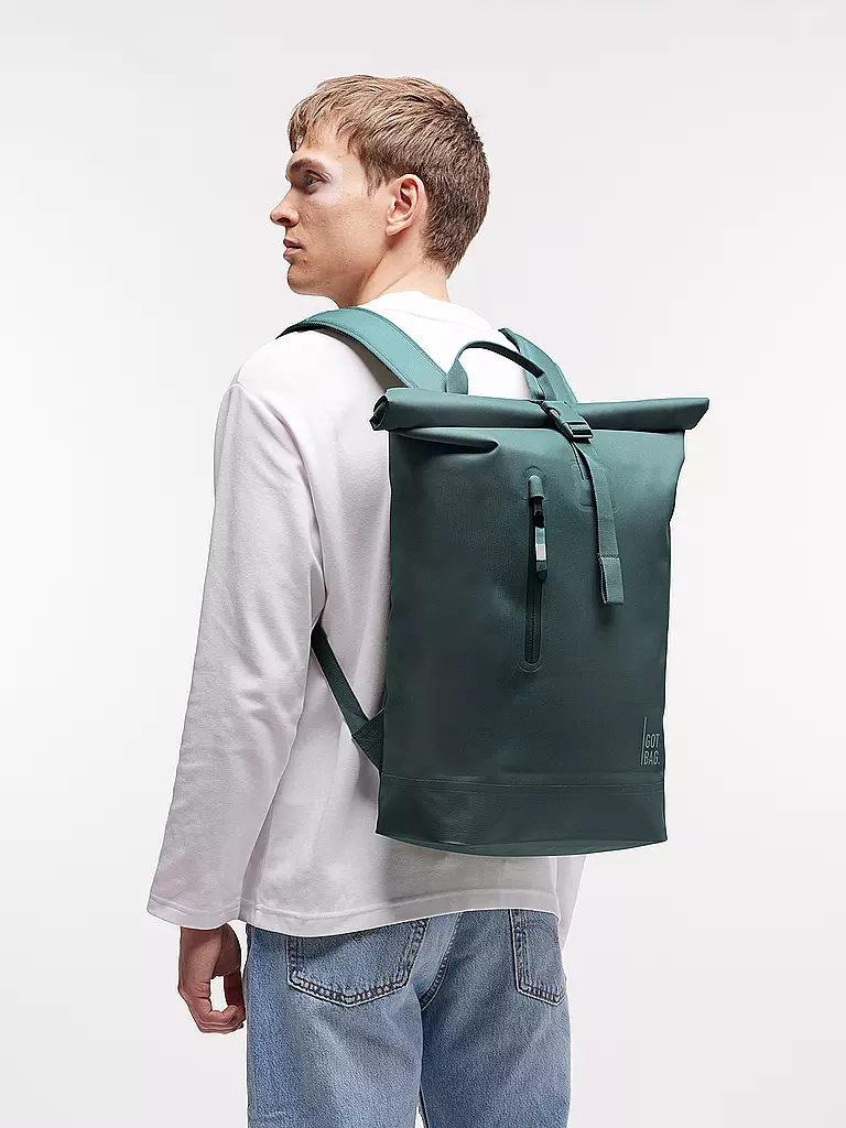GOT BAG | Sac à dos ROLLTOP LITE 2.0 MONOCHROME | Pétrole