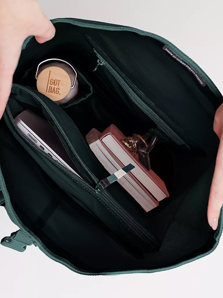 GOT BAG | Sac à dos ROLLTOP LITE 2.0 MONOCHROME | Pétrole