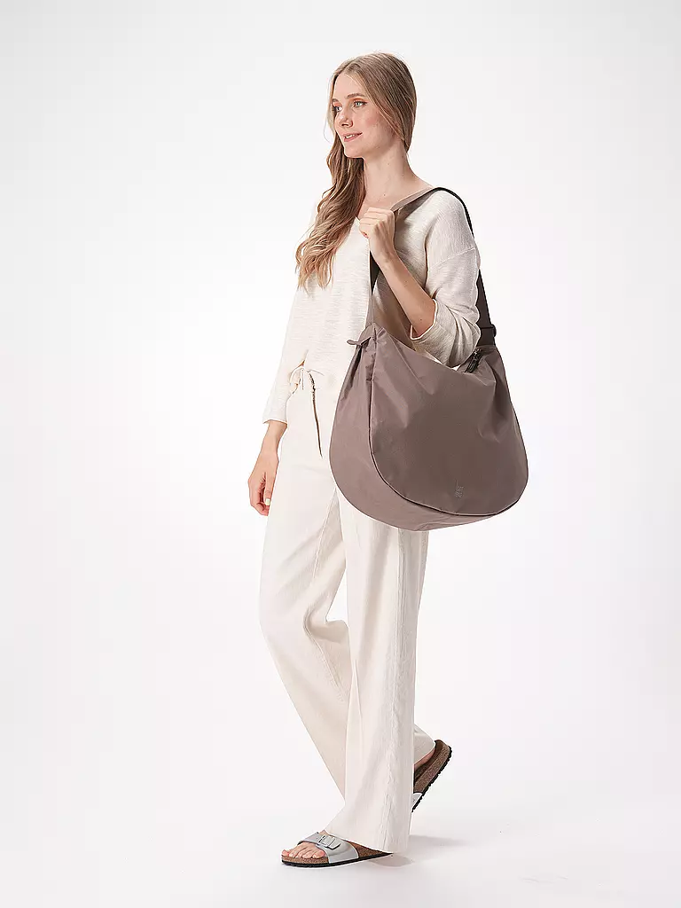 GOT BAG | Sac - Sac bandoulière CURVED BAG | hellbraun