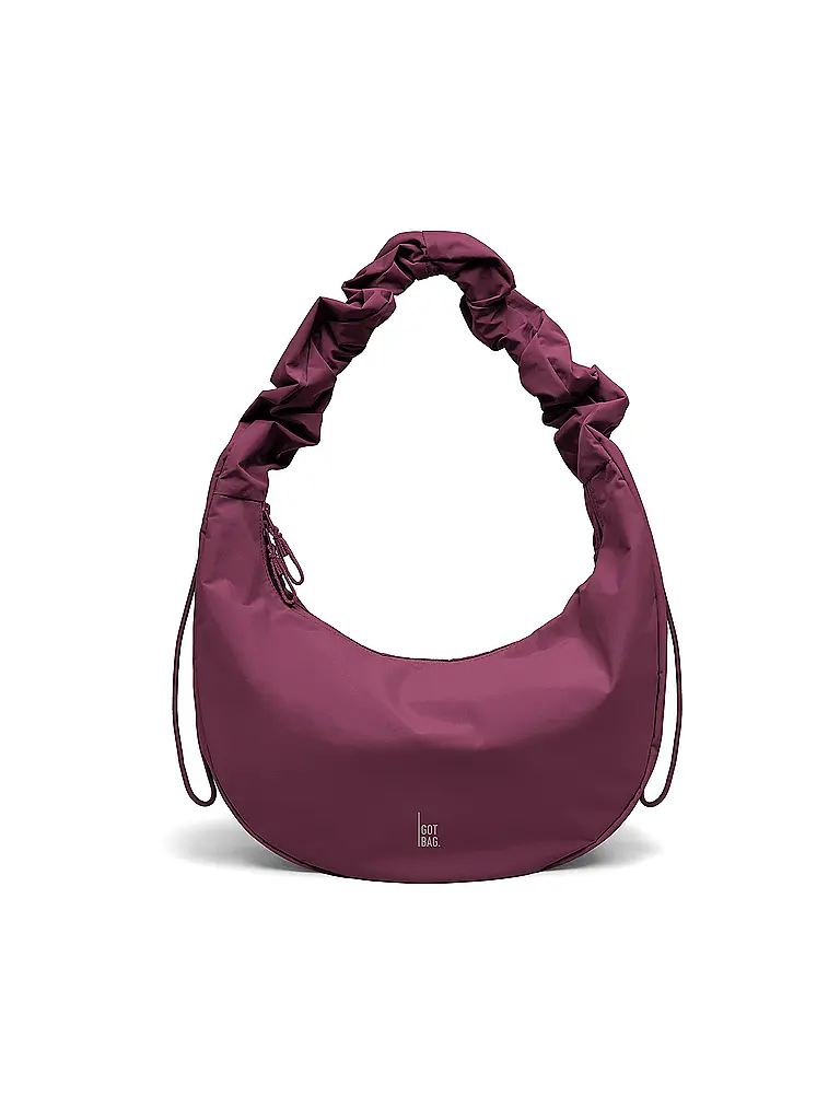 GOT BAG | Sac - Sac bandoulière MOON BAG RUFFLE | dunkelrot