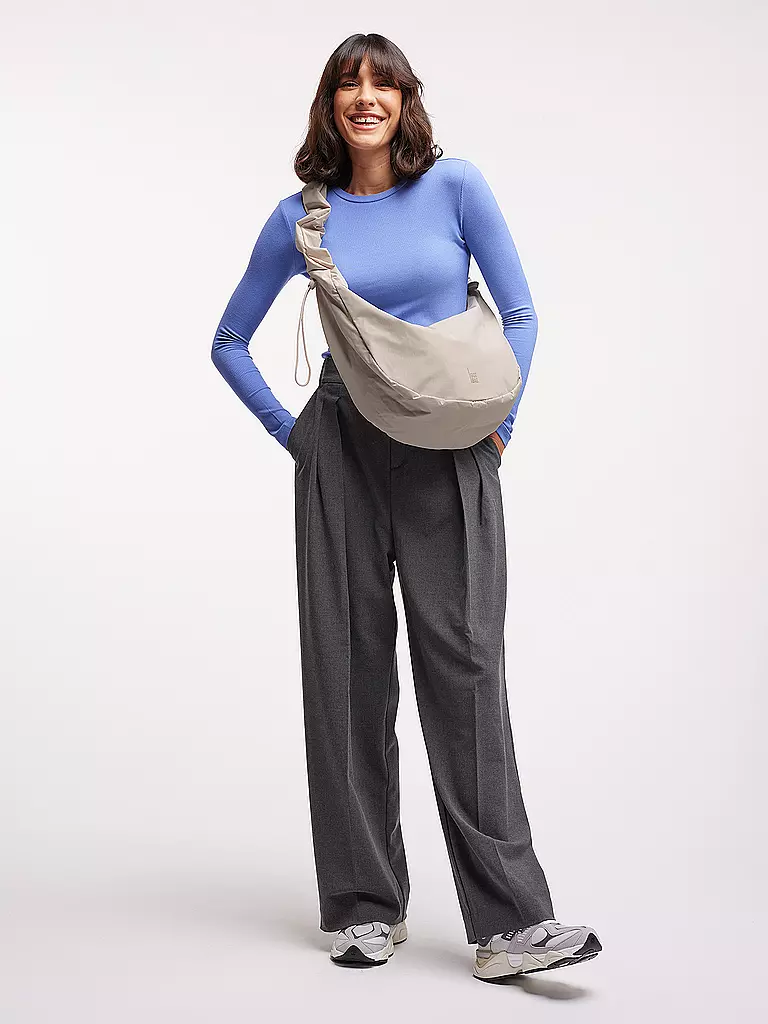 GOT BAG | Sac - Sac bandoulière MOON BAG RUFFLE | beige