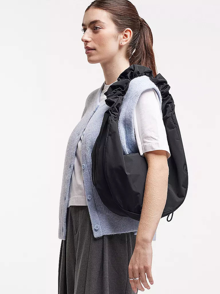 GOT BAG | Sac - Sac bandoulière MOON BAG RUFFLE | schwarz