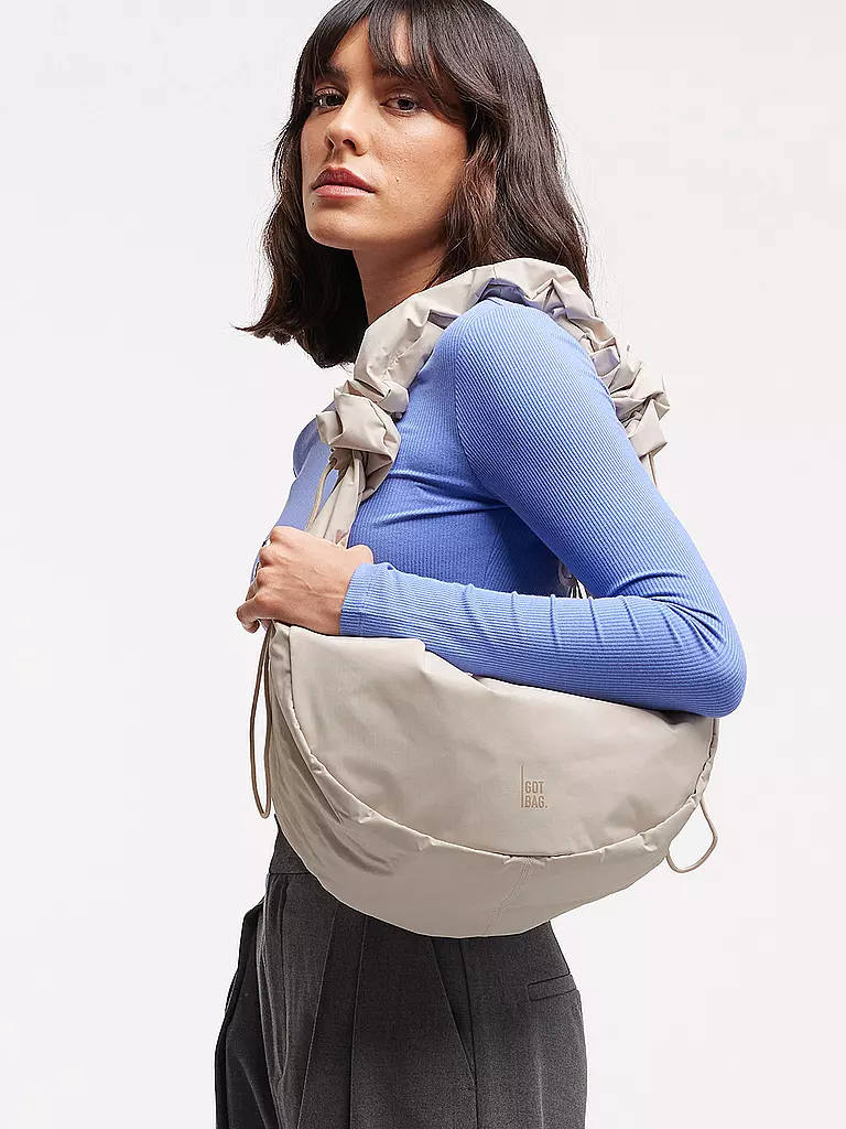 GOT BAG | Sac - Sac bandoulière MOON BAG RUFFLE | beige