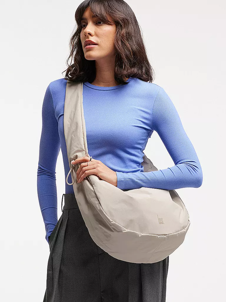 GOT BAG | Sac - Sac bandoulière MOON BAG RUFFLE | beige