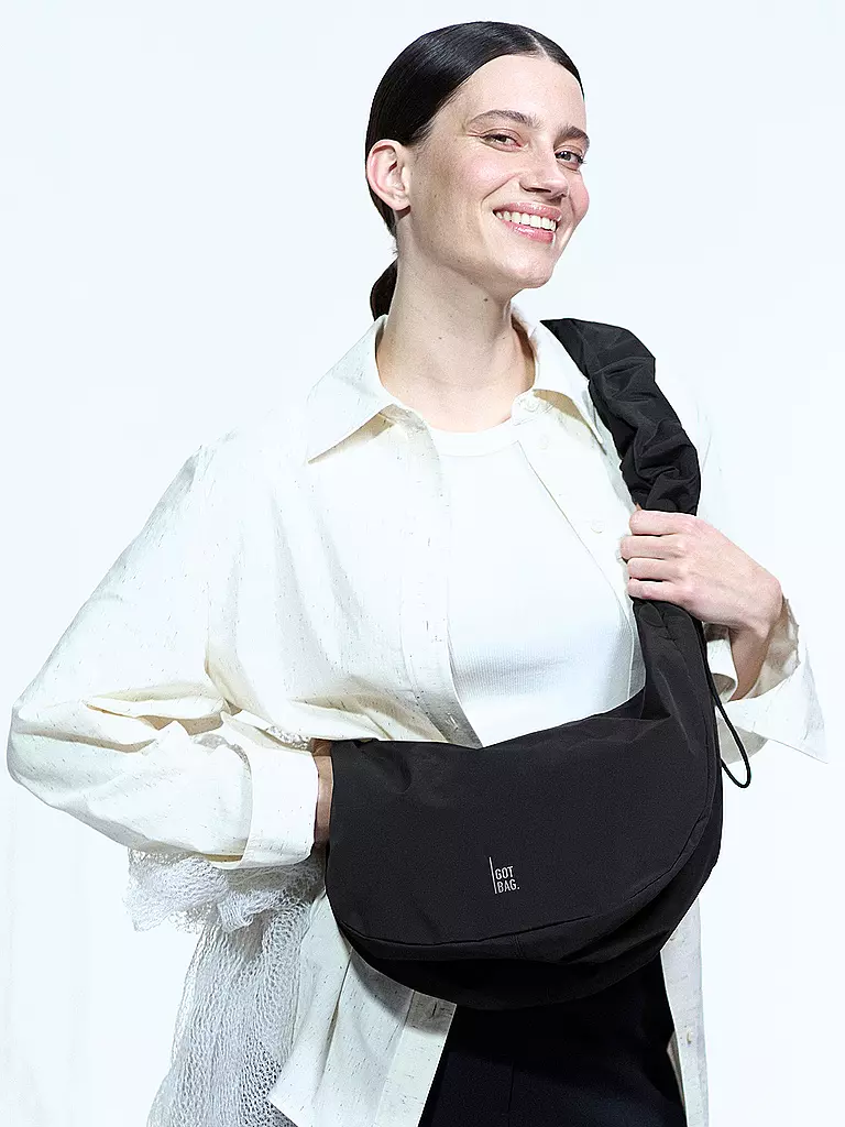 GOT BAG | Sac - Sac bandoulière MOON BAG RUFFLE | schwarz