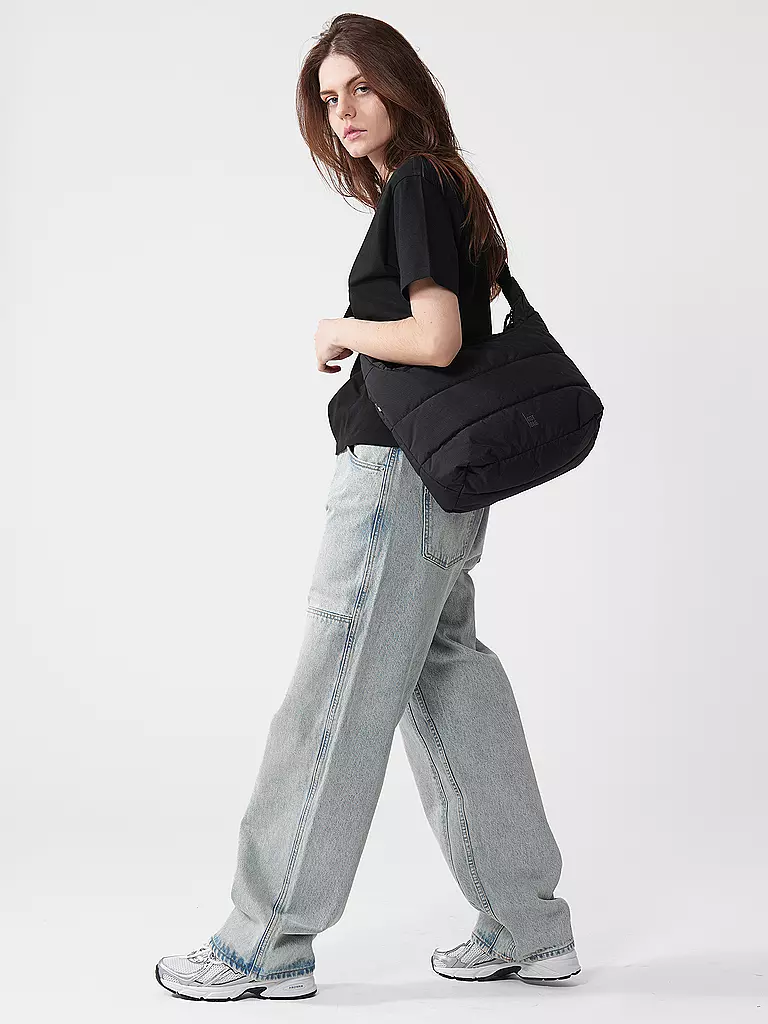 GOT BAG | Sac - Sac bandoulière PUFFER SQUARE BAG Large | Noir