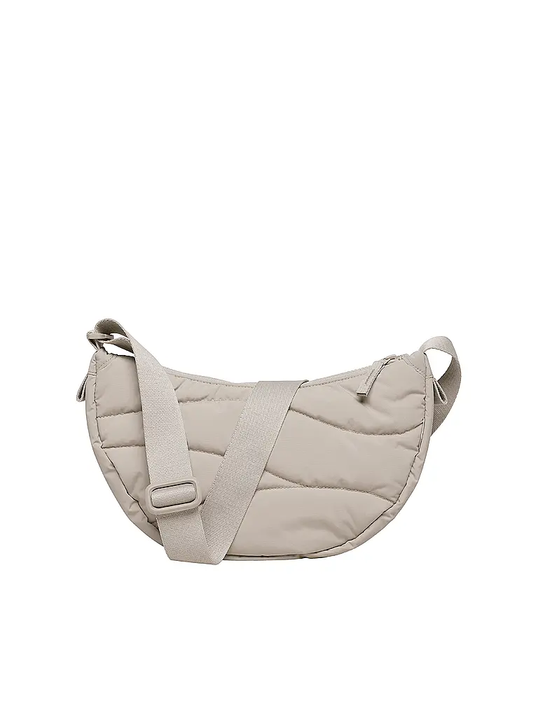 GOT BAG | Sac - Sac bandoulière WAVY PUFFER MOON BAG | creme