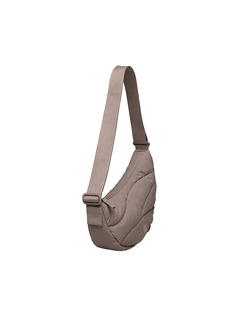 GOT BAG | Sac - Sac bandoulière WAVY PUFFER MOON BAG | hellbraun