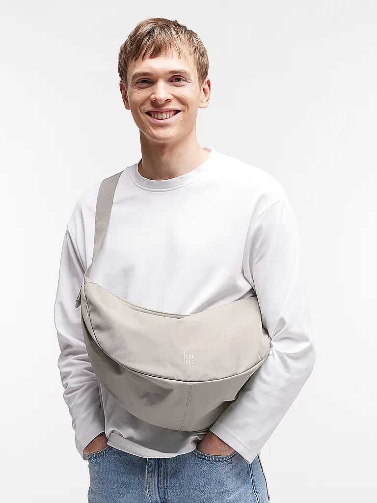 GOT BAG | Tasche - Umhängetasche MOON BAG Large | Marron clair