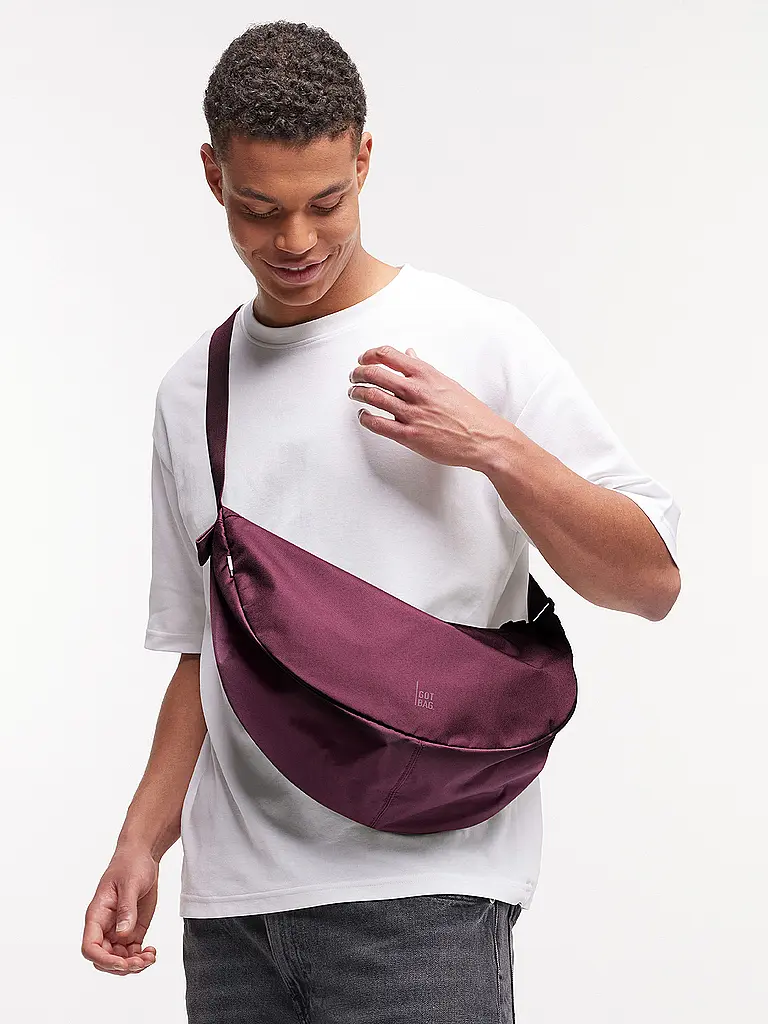 GOT BAG | Tasche - Umhängetasche MOON BAG Large | Rouge foncé