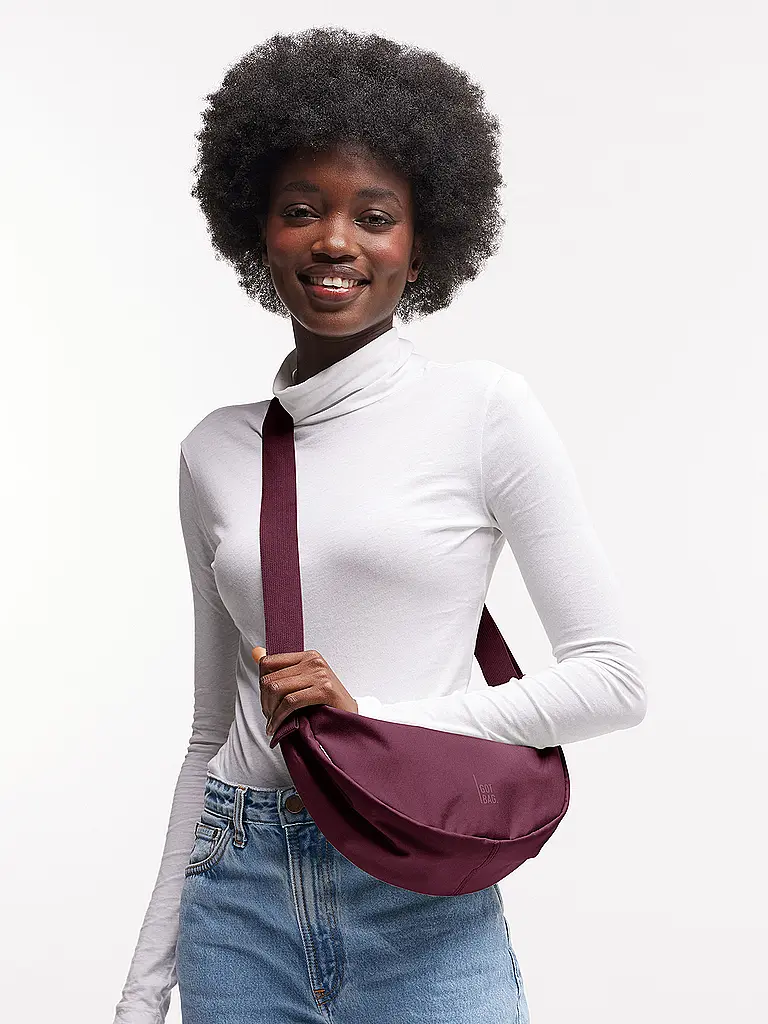 GOT BAG | Tasche - Umhängetasche MOON BAG Small | Rouge foncé