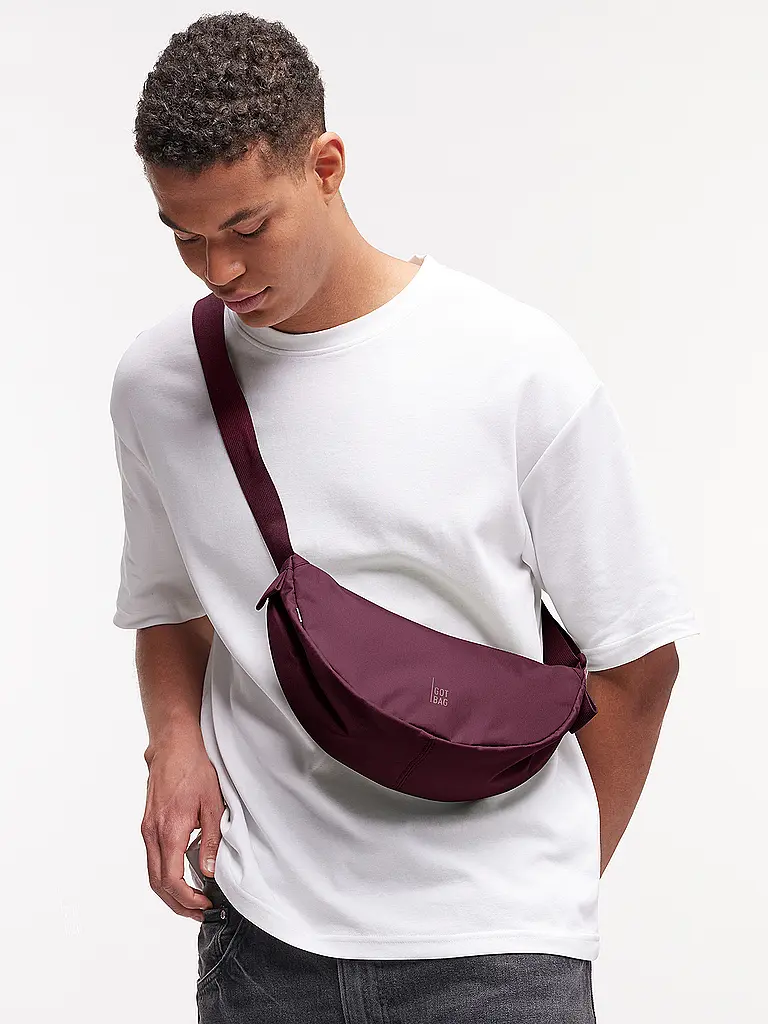 GOT BAG | Tasche - Umhängetasche MOON BAG Small | Rouge foncé