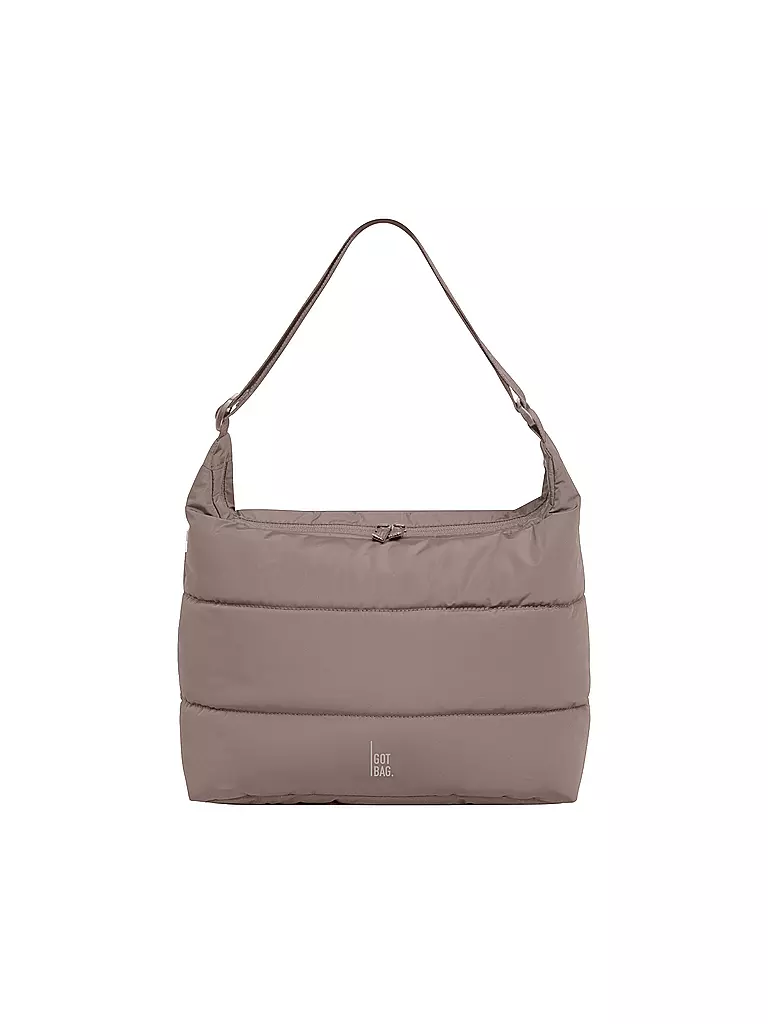 GOT BAG | Tasche - Umhängetasche PUFFER SQUARE BAG Large | hellbraun
