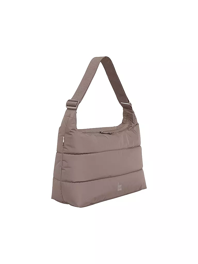 GOT BAG | Tasche - Umhängetasche PUFFER SQUARE BAG Large | hellbraun