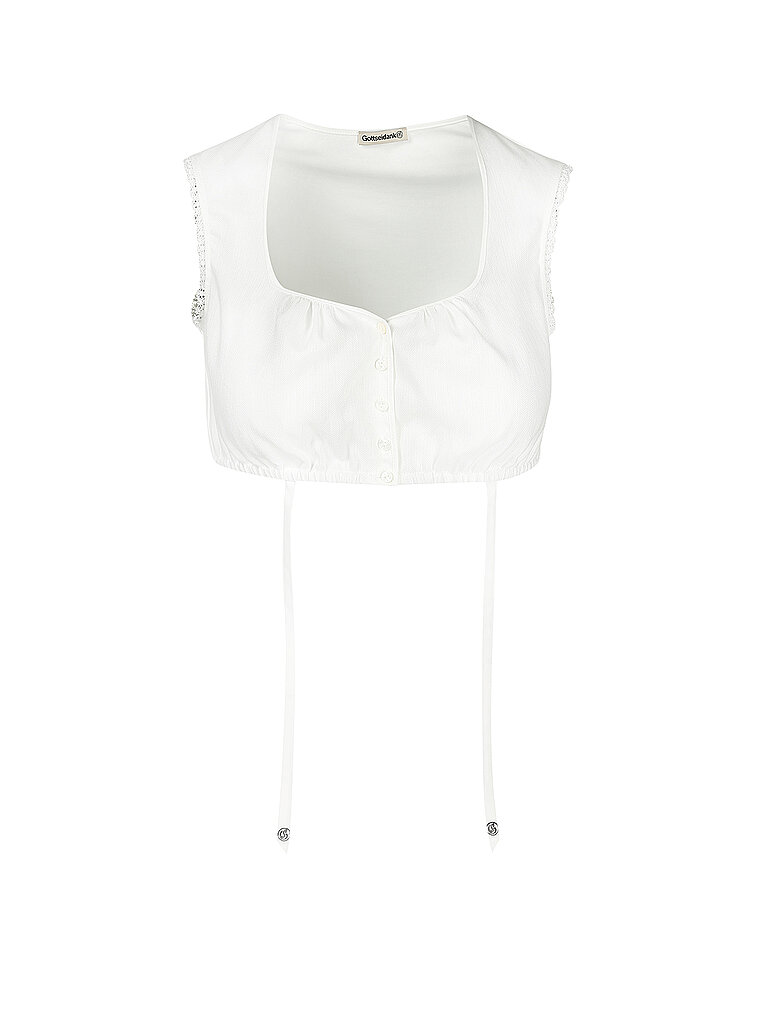 GOTTSEIDANK Blouse de Dirndl ARIANA blanc | 42