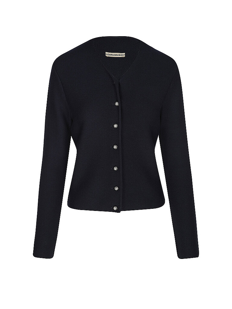 Gilet trachten en tricot ANNA bleu M