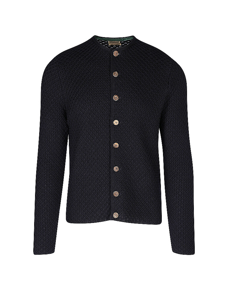 Gilet traditionnel en tricot Xavier bleu XL