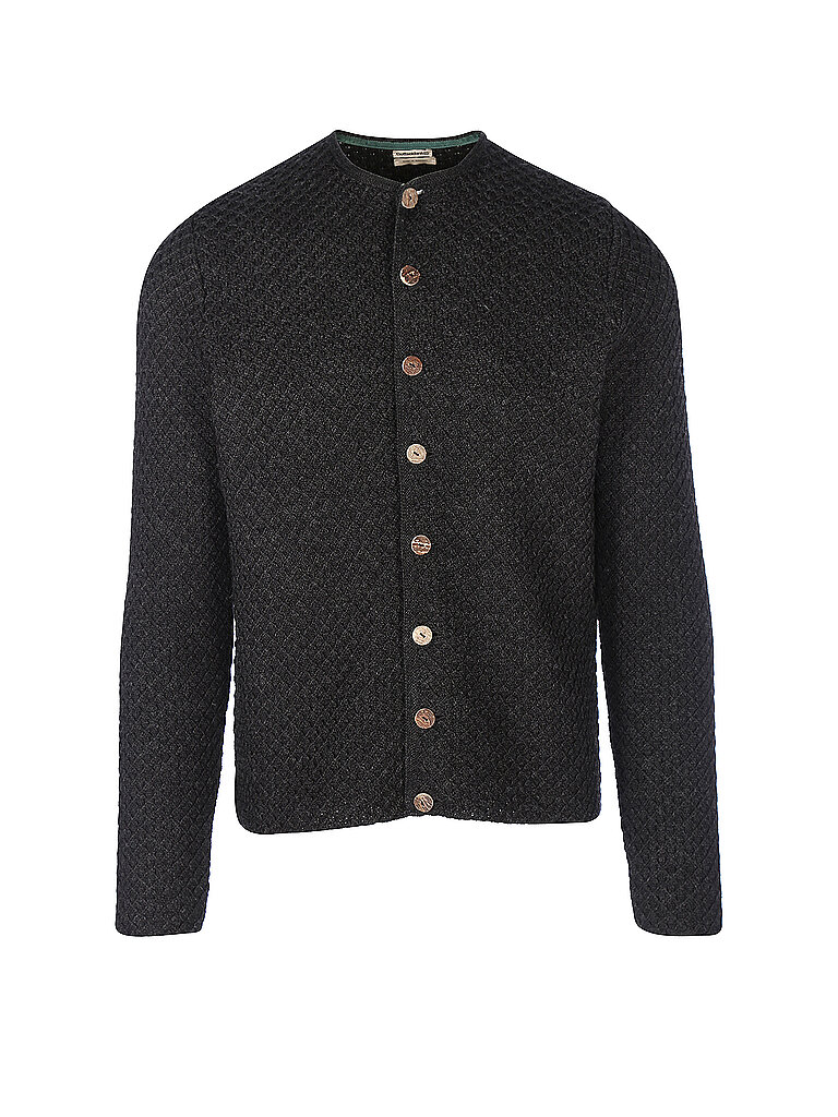 Gilet traditionnel en tricot XAVER noir S