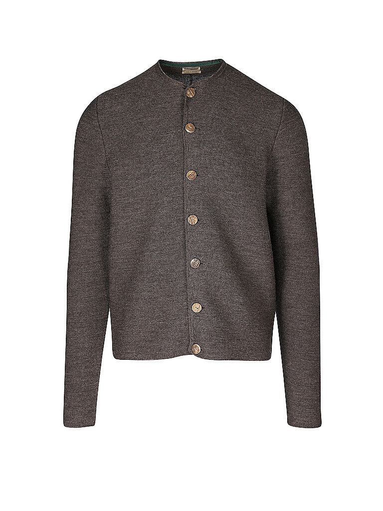 Gilet traditionnel en tricot ALOISIUS gris S