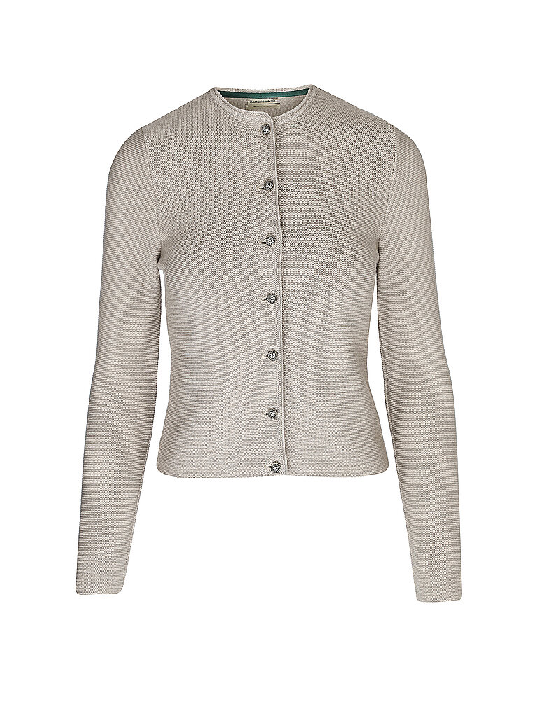 Gilet traditionnel en tricot ALOISIA crème XXL