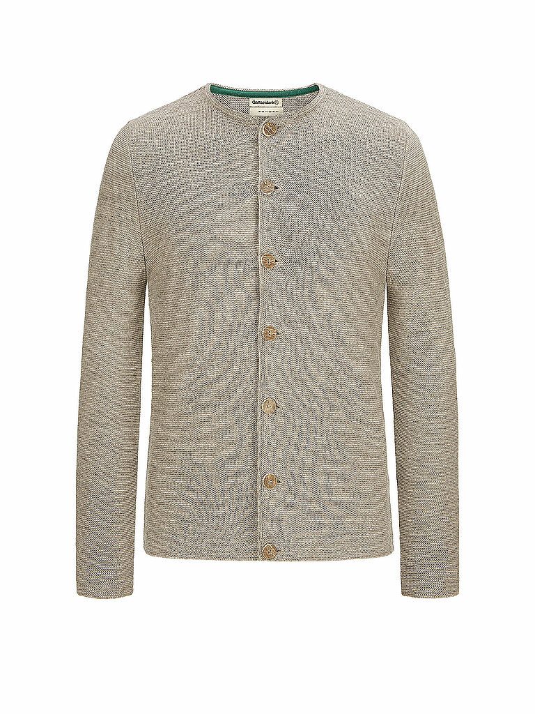 Gilet traditionnel en tricot ALOISIUS beige S