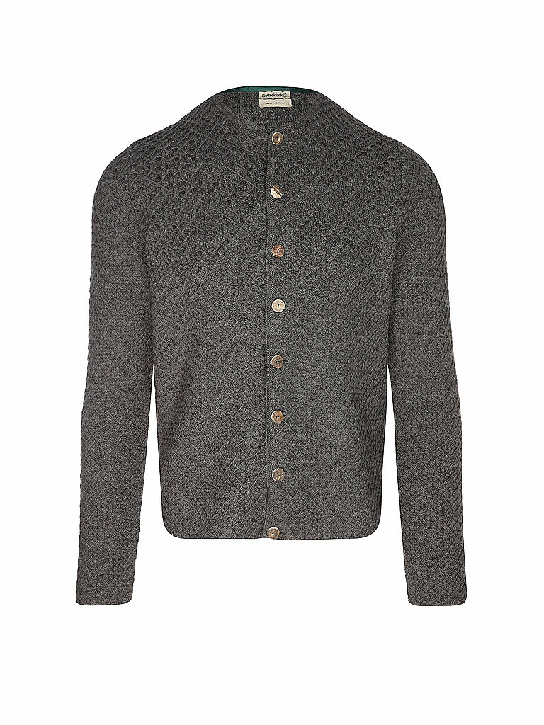 Gilet traditionnel en tricot XAVER gris S