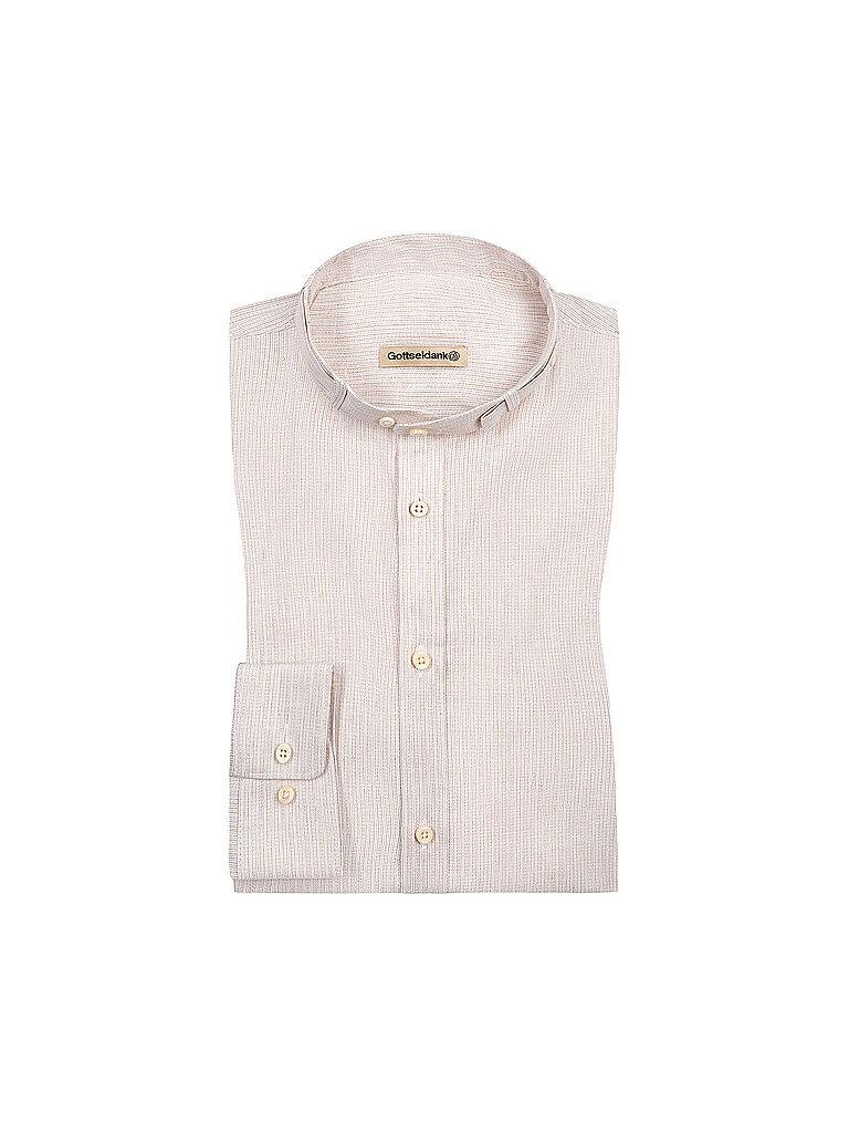 Chemise traditionnelle LENZ camel S