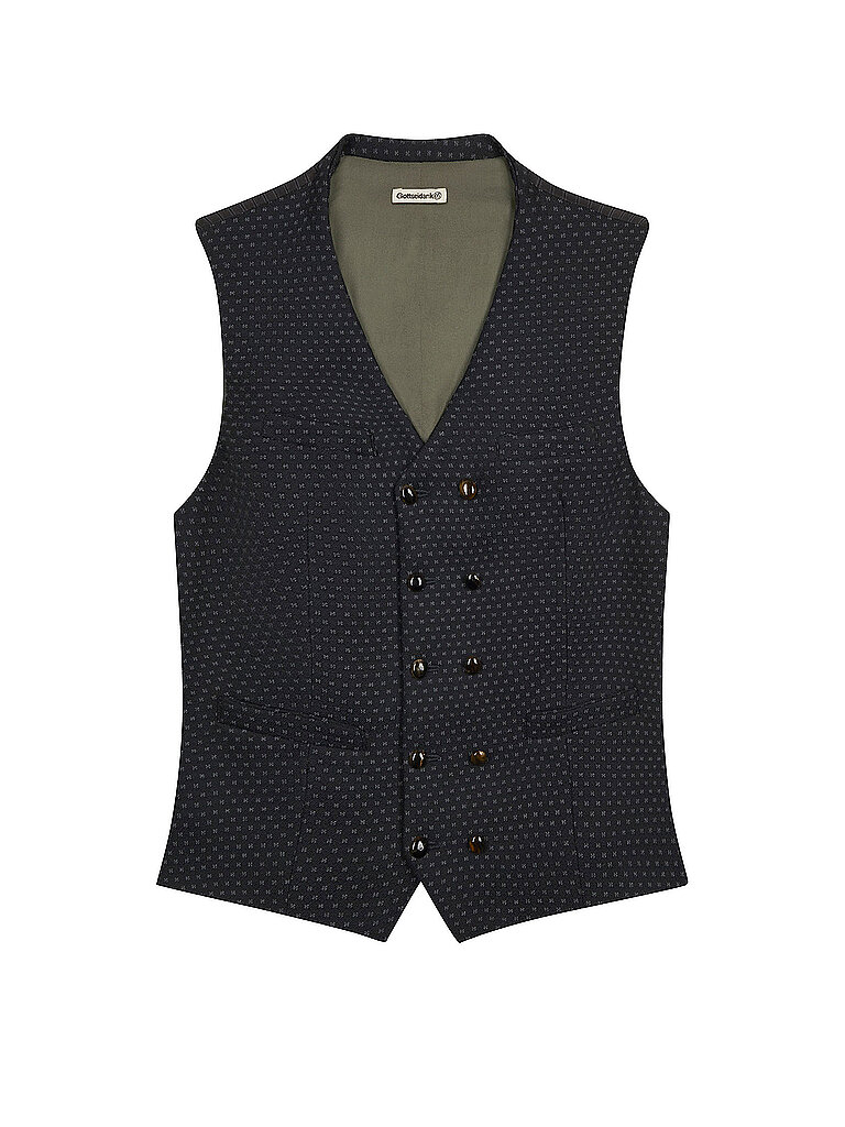Gottseidank Egon Traditional Vest Anthracite 46 3