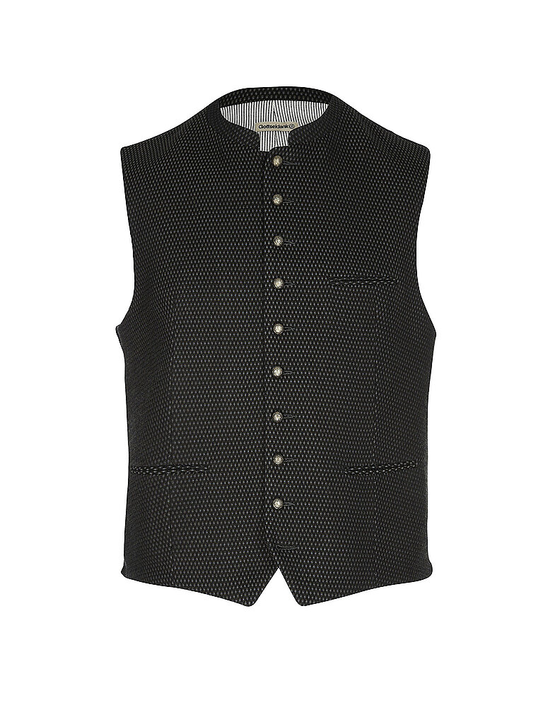Gilet de costume traditionnel KONSTANTIN vert foncé 50