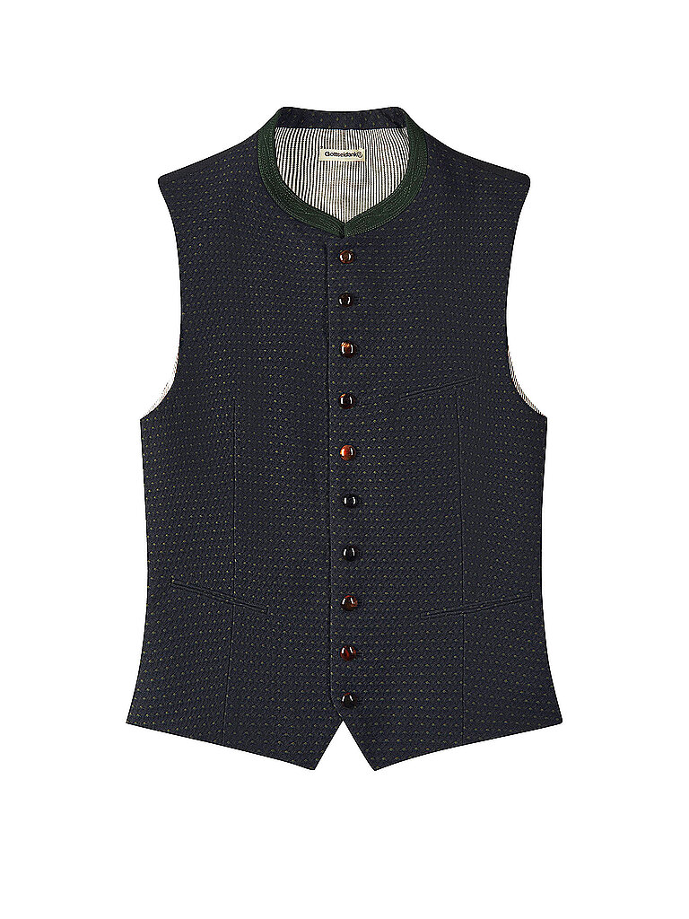 Gilet traditionnel KONSTANTIN bleu 46