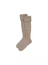 GOTTSEIDANK | Chaussettes traditionnelles LOISACH | Beige