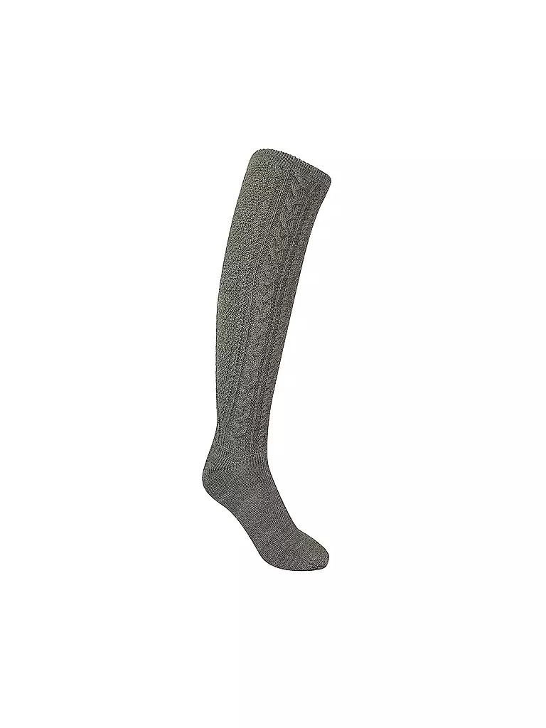 GOTTSEIDANK | Chaussettes traditionnelles LOISACH | Olive