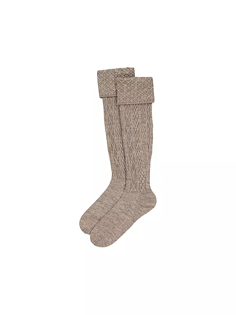 GOTTSEIDANK | Chaussettes traditionnelles LOISACH | Beige
