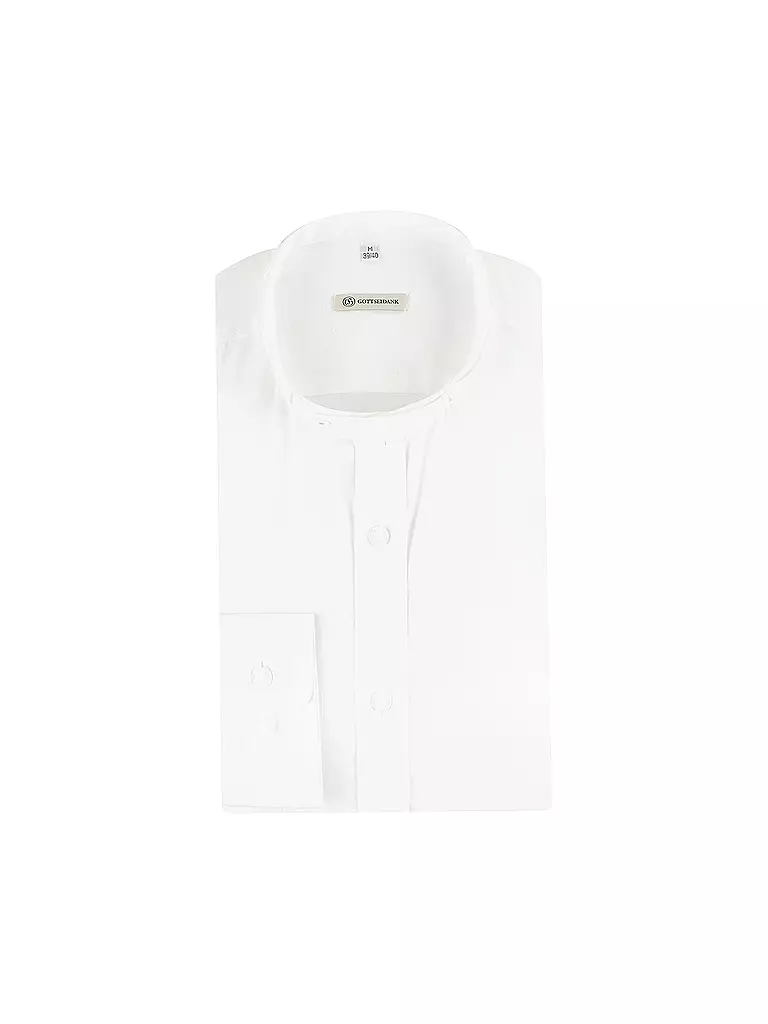 GOTTSEIDANK | Chemise traditionnelle LENZ | Blanc
